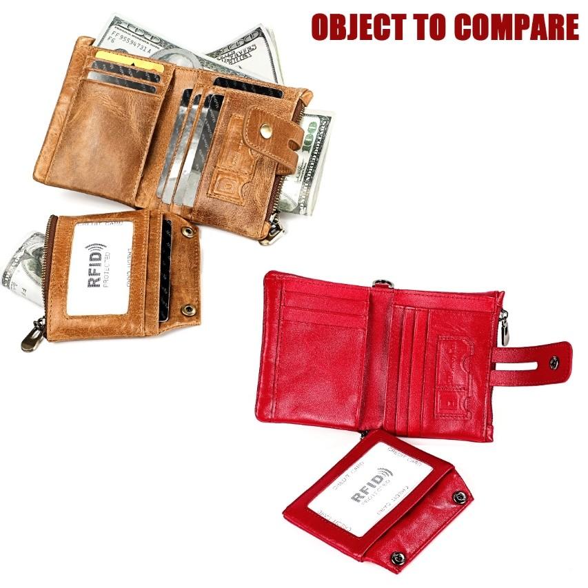 二つ折り　三つ折り　財布　メンズ　本革　高級牛革　バイカーズ ウォレット　おしゃれなヴィンテージ加工　チェーン付き　送料無料　多機能　大容量　３８　 |  | 10