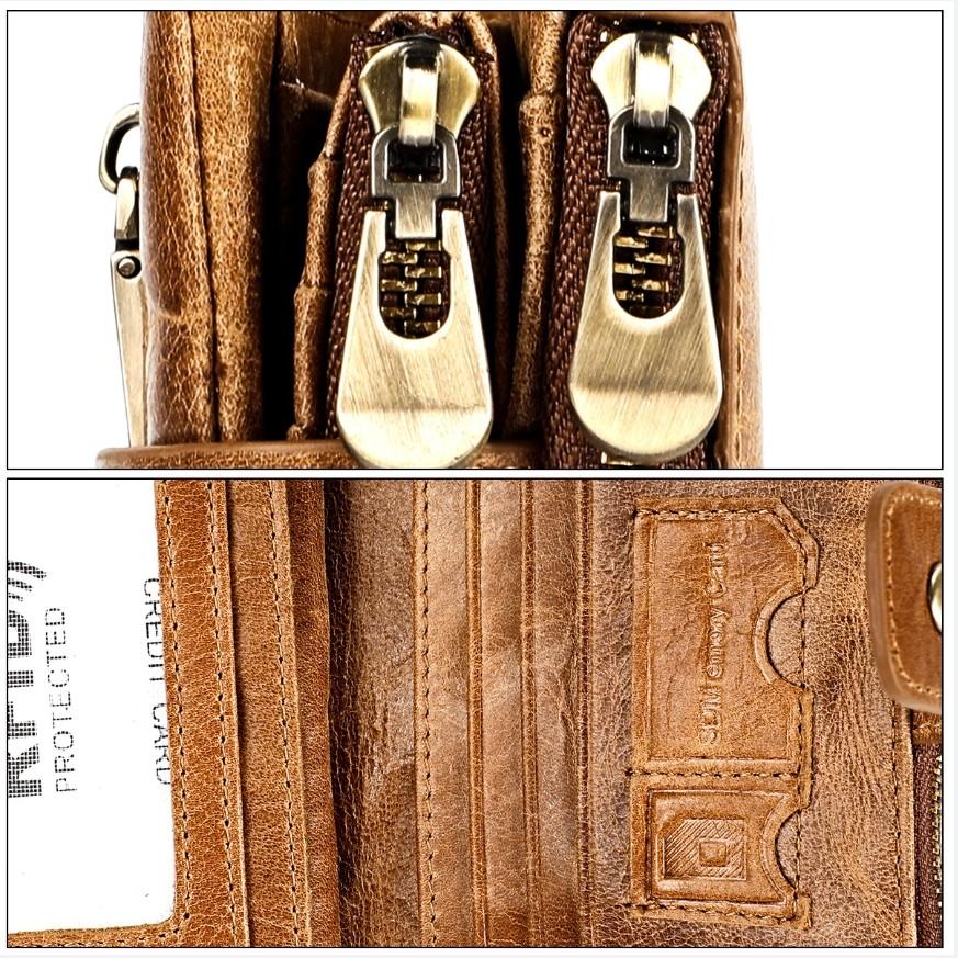 二つ折り　三つ折り　財布　メンズ　本革　高級牛革　バイカーズ ウォレット　おしゃれなヴィンテージ加工　チェーン付き　送料無料　多機能　大容量　３８　 |  | 13