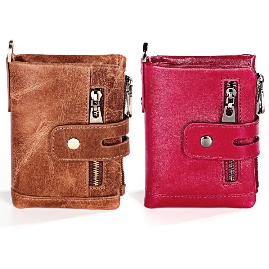 二つ折り　三つ折り　財布　メンズ　本革　高級牛革　バイカーズ ウォレット　おしゃれなヴィンテージ加工　チェーン付き　送料無料　多機能　大容量　３８　 |  | 18