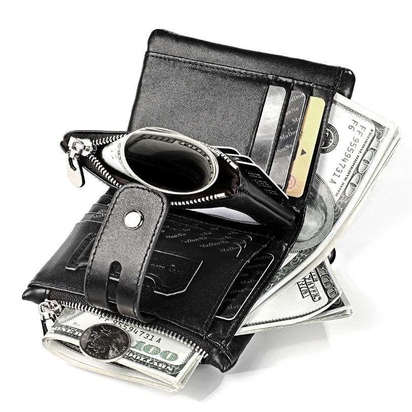 二つ折り　三つ折り　財布　メンズ　本革　高級牛革　バイカーズ ウォレット　おしゃれなヴィンテージ加工　チェーン付き　送料無料　多機能　大容量　３８　 |  | 05