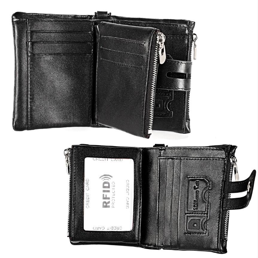 二つ折り　三つ折り　財布　メンズ　本革　高級牛革　バイカーズ ウォレット　おしゃれなヴィンテージ加工　チェーン付き　送料無料　多機能　大容量　３８　 |  | 07