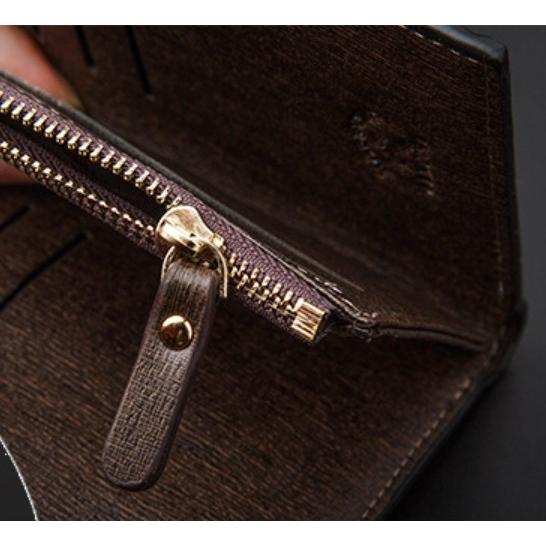 三つ折り　財布　メンズ　送料無料　多機能  ファスナー付き小銭入　カード入９枚　 |  | 05