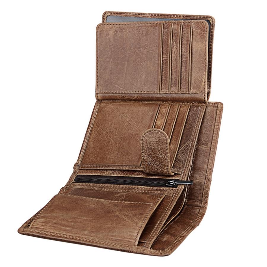 二つ折り 財布 メンズ 本革 高級 牛革 使用 ヴィンテージ加工 ハンドメイド 多機能 三つ折り財布 大型小物入れ 小銭入有 カード入１０枚対応 617 Tida Light 通販 Yahoo ショッピング