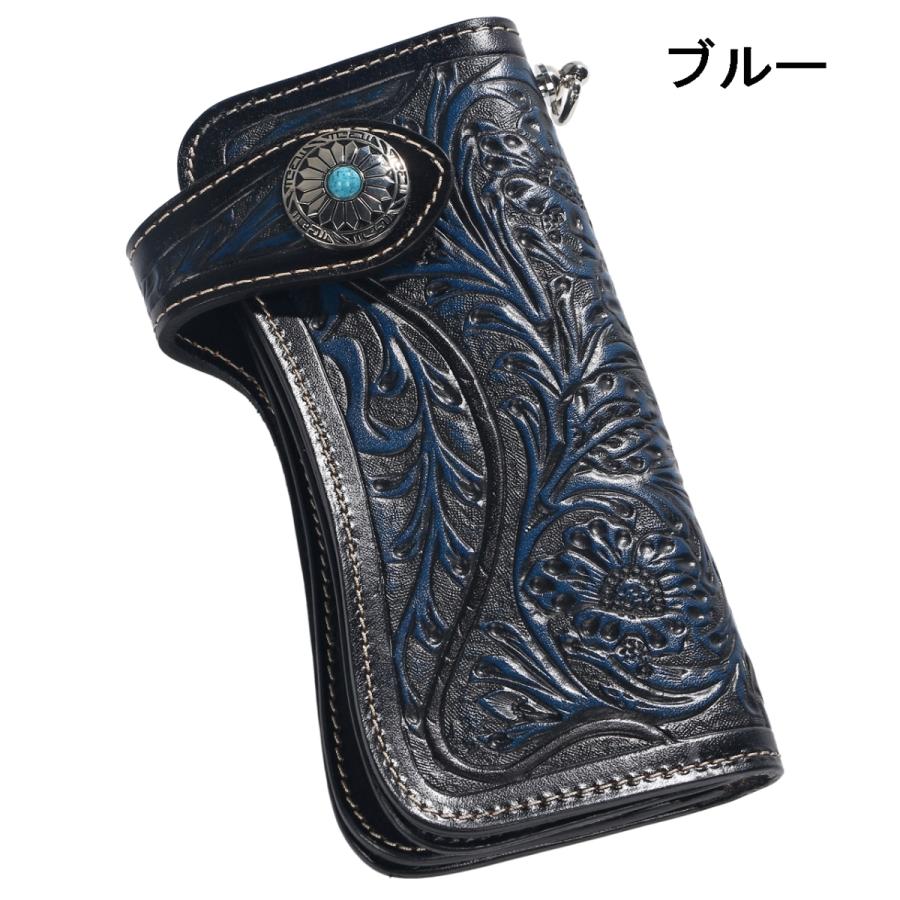 長財布 メンズ ハンドメイド 本革 高級牛革使用 サドルレザー