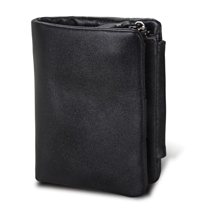 三つ折り 財布 メンズ 本革 高級 牛革 使用 ヴィンテージ加工 ハンドメイド 多機能 三つ折り