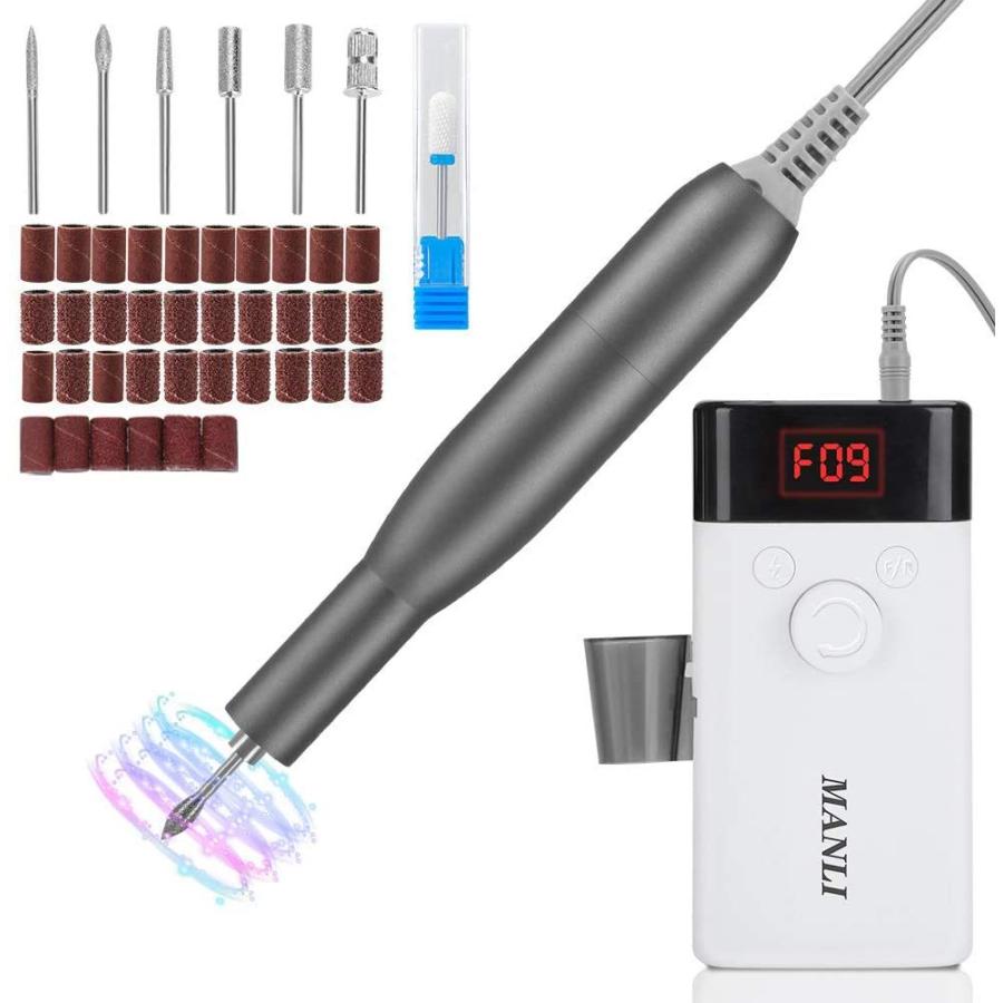 最終値下げ 電動ネイルケア ネイルドリル プロ用電動ネイルケ ネイルマシン 高速回転 低振動 低騒音 角質除去 甘皮処理 Ledライト付き 正逆回転可能 研削ヘッ 格安即決 Zoetalentsolutions Com