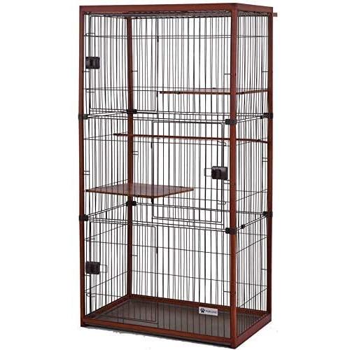 正規品 猫 ケージ キャットケージ 3段 木製フレーム ハンモック付 広々 大型 猫ゲージ 高級感 おしゃれ キャットハウス ネコ ハウス 留守番 保護 脱走 激安の Zoetalentsolutions Com