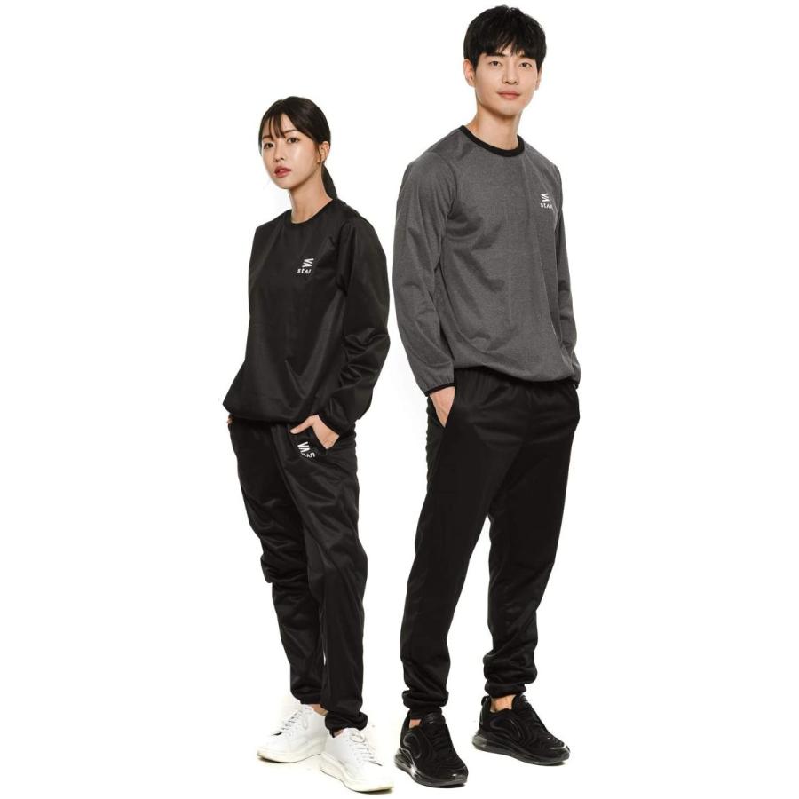 半額品 Stan サウナスーツ ラウンドネック メンズ レディース ダイエット 大量発汗 男女兼用 洗える おしゃれ ダイエットウェア ストレッチ ランニ 在庫一掃 Www Technet 21 Org