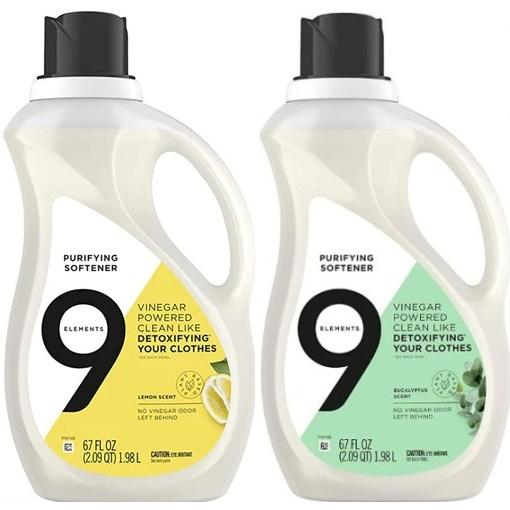 9エレメンツ ナインエレメンツ 柔軟剤 1.98L / 67 FL OZ ( レモン or 