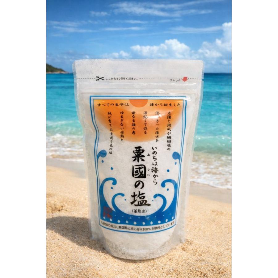 ★沖縄海塩 粟国の塩50袋セット★ 粟国の塩 5個セット エメラルド色の珊瑚礁の海から汲み上げた