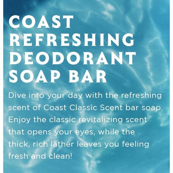 Coast（コースト） 石鹸 クラシックセント Coast bar soap 113g×3個入