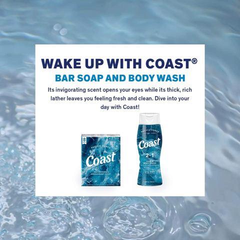 Coast（コースト） 石鹸 クラシックセント Coast bar soap 113g×3個入