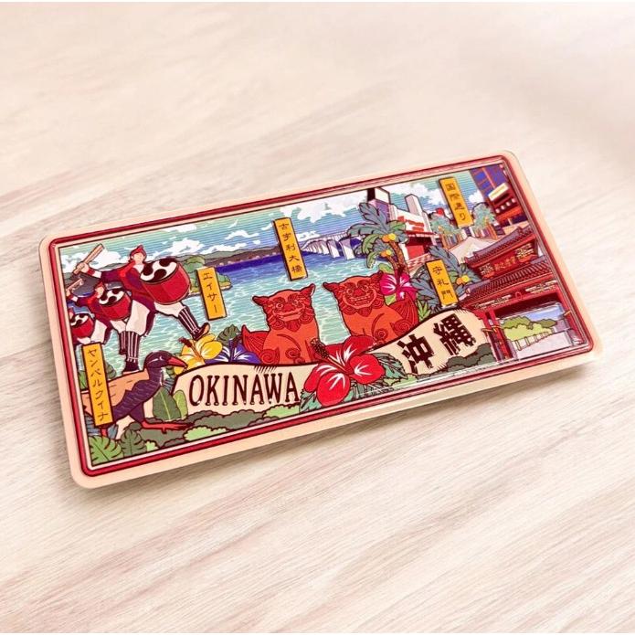 沖縄限定 The Souvenir Sign TSS マグネット 6cm×12cm ご当地 磁石