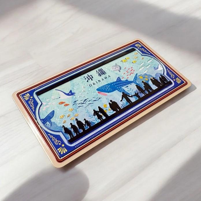 沖縄限定 The Souvenir Sign TSS マグネット 6cm×12cm ご当地 磁石