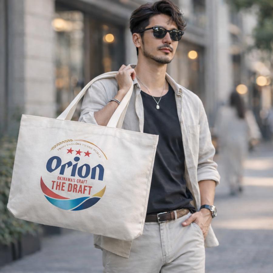 大)サイズ SALE中 2200円→1980円 オリオンビール 帆布バッグ Orion