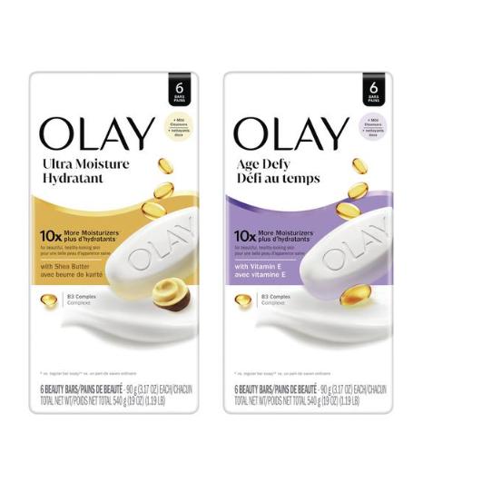 OLAY オレイ 石鹸 6個入 540g / 19 OZ ( Ultra Moisture Hydrant or