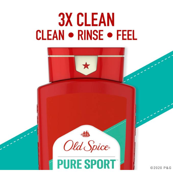 オールドスパイス ボディウォッシュ ピュアスポーツ Old Spice ハイ