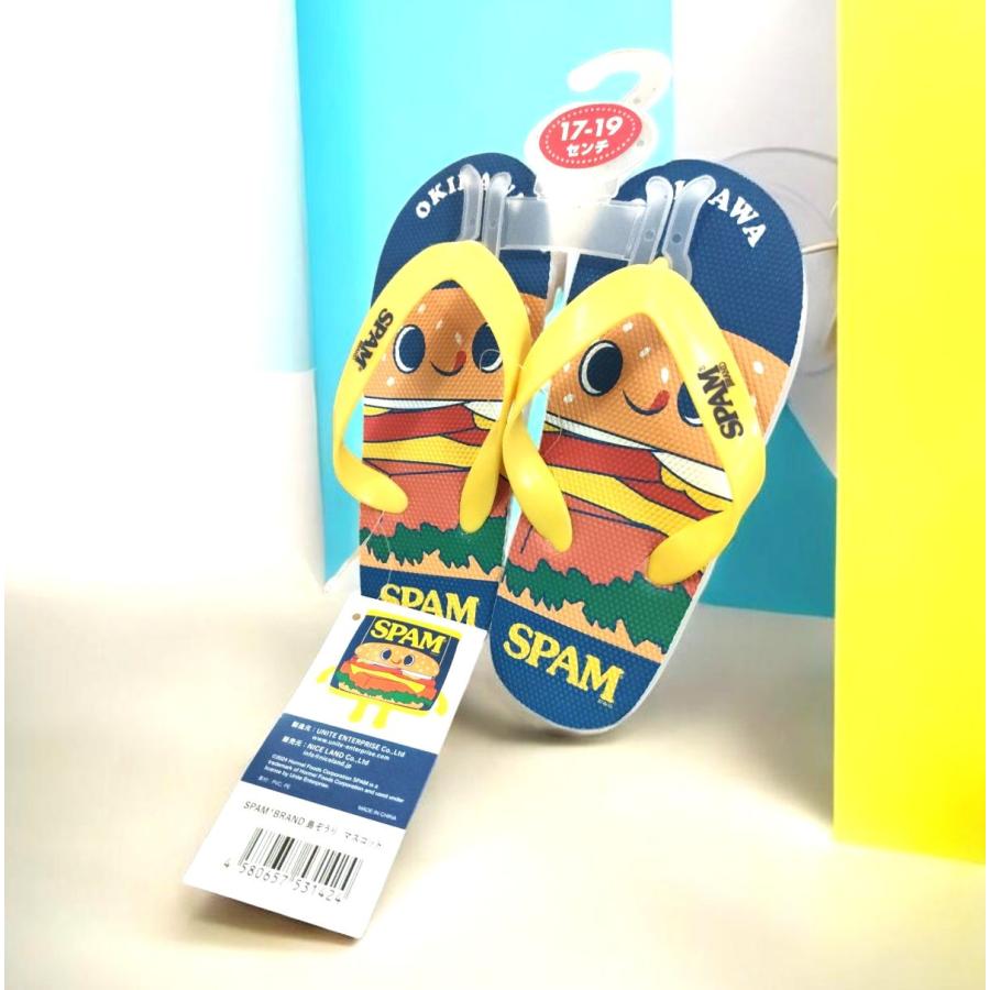 沖縄限定 SPAM キッズ 島ぞうり マスコット スパム KIDS用 ビーチ