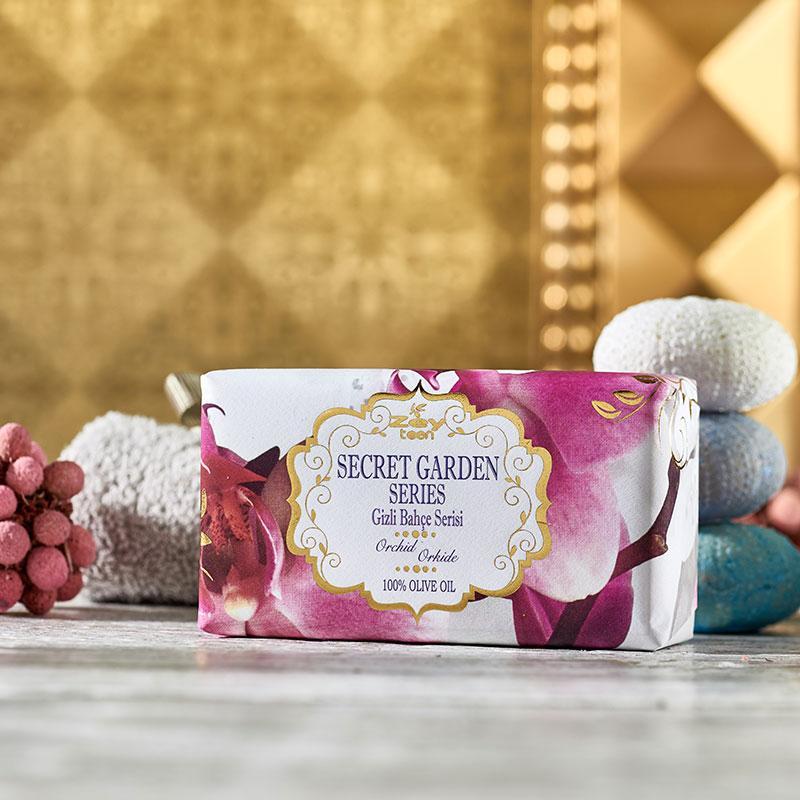 送料無料 超お得な選べる4個セット シークレットガーデン 石鹸 250g