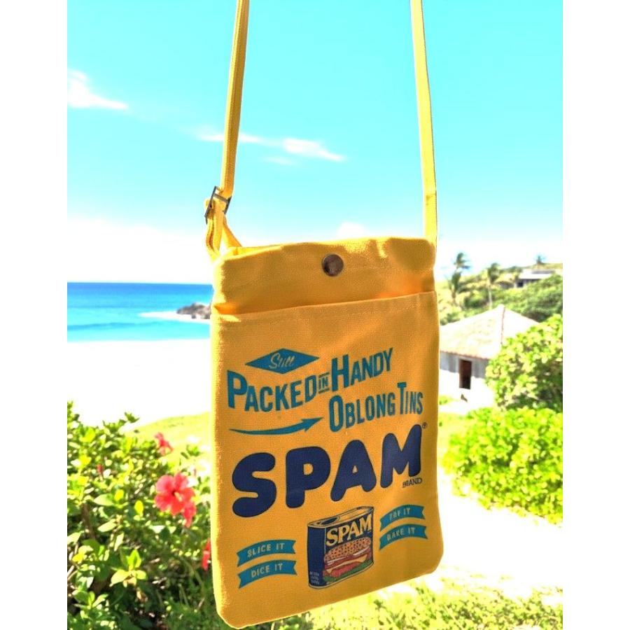 沖縄限定 SPAM ショルダーバッグ イエロー YELLOW スパム サコッシュ