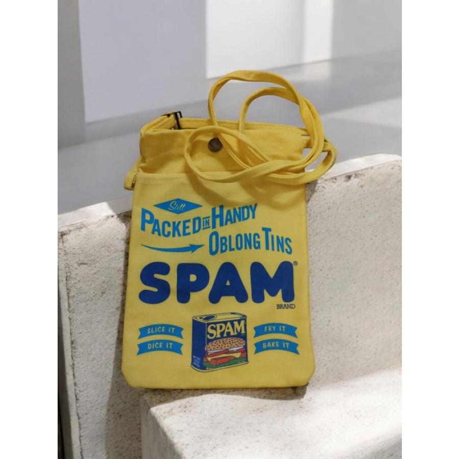 SPセール★アメリカ限定モデル★ショルダーバッグ/ポシェット 沖縄限定 SPAM ショルダーバッグ イエロー YELLOW スパム サコッシュ