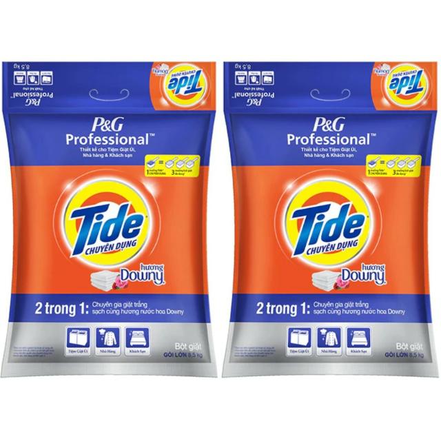 タイド 8.5kg入り×2個セット ダウニー TIDE DOWNY 柔軟剤入り 粉末洗剤