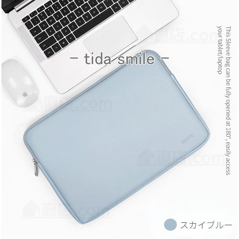 Apple Macbook Air 13.6 15.3インチ ノートパソコンバッグ鞄 Pro 13 Pro 14インチ Pro 16インチ Surface Pro X Pro 9 8 7用レザーポーチ薄型軽量 ブリーフケース｜tidasmile｜10