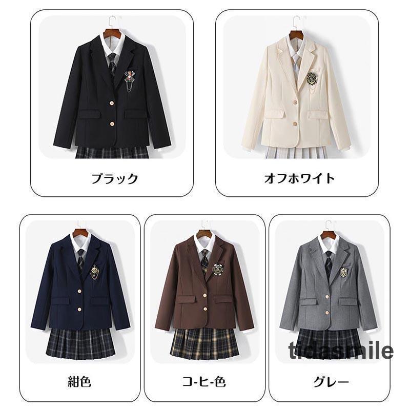 制服 ブレザー 女子 スクールブレザー レギュラータイプ 高校 学生 中学 通学 ジャケット アウター 紺 ブレザー 学生服 2ボタン｜tidasmile｜07