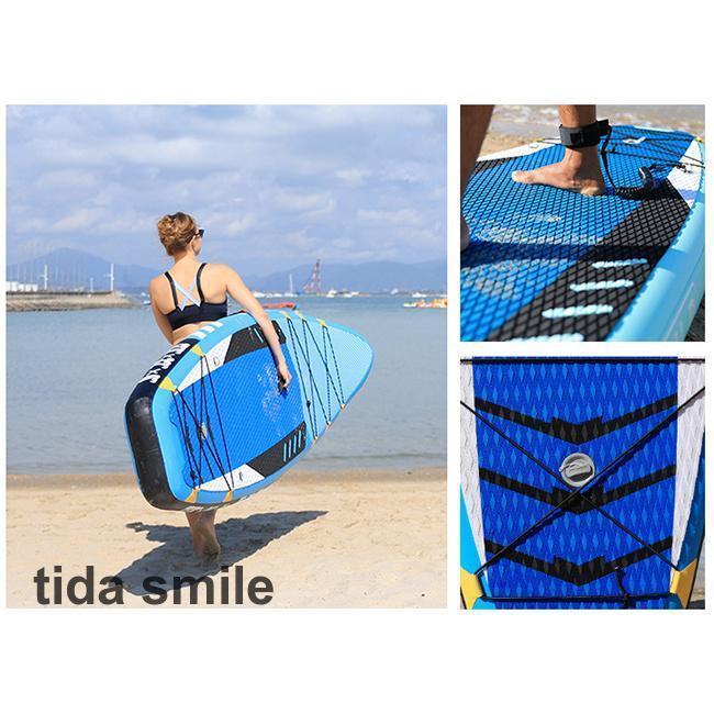 【新品 30%off 送料無料】 SUPサーフボード ソフトボード アルミパドル スタンドアップ インフレータブル持ち運び便利サーフボード 【JSB8296715877】(30116円)