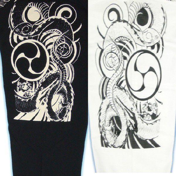 紅雀 メンズ和柄刺青tシャツ 巴龍 ともえりゅう Lt 32 本格和彫りデザイン長袖tee Lt 32 和柄と梵字のタイド 通販 Yahoo ショッピング
