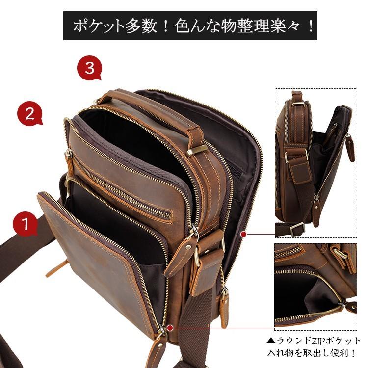 ラウンドZIP 本革 メッセンジャーバッグ メンズ ショルダー ラウンドZIP 本革 メッセンジャーバッグ メンズ ショルダー