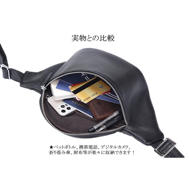 TIDING 三日月型 ウエストバッグ 本革 柔軟牛革 メンズ TIDING 三日月型 ウエストバッグ 本革 柔軟牛革 メンズ