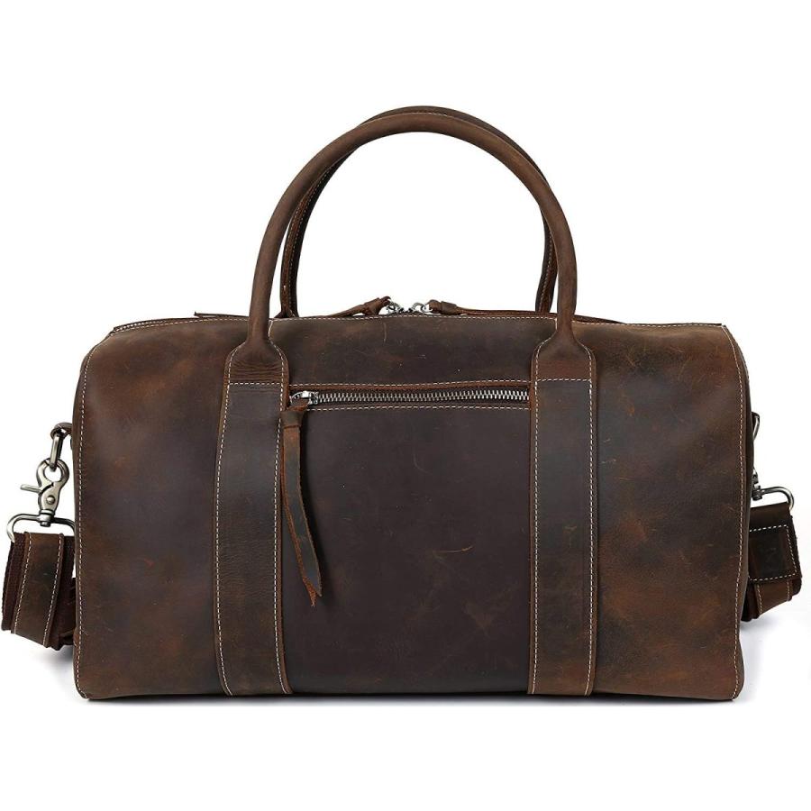 人気商品 トラベルバッグ メンズ 本革 ボストンバッグ 厚手牛革 ラウンドファスナー ボストンバッグ 厚手牛革メンズ 送料無料 1泊 潮牛 Tiding ビンテージ 旅行鞄 バッグ Www Mohanvilaas Com