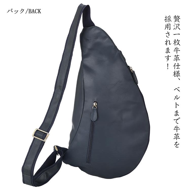 TIDING マチ拡張 ボディバッグ 本革 メンズ ワンショルダーバッグ 大