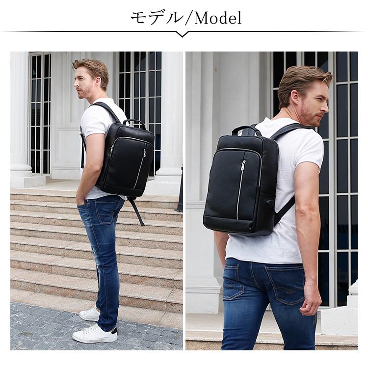 TIDING リュック 本革 バックパック リュックサック メンズ 15.6 TIDING リュック 本革 バックパック リュックサック メンズ 15.6