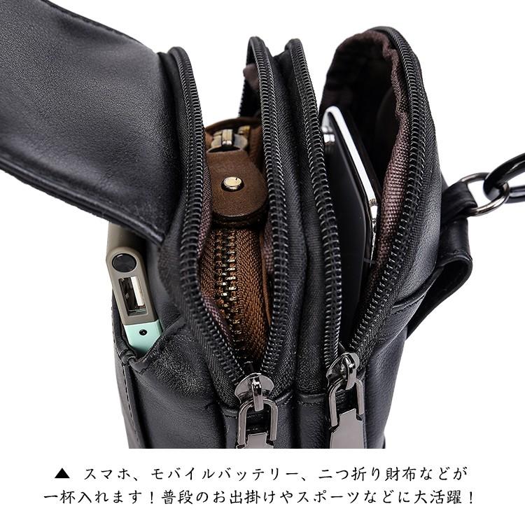 TIDING ベルトポーチ 本革 ウエストポーチ メンズ ウエスト TIDING ベルトポーチ 本革 ウエストポーチ メンズ ウエスト