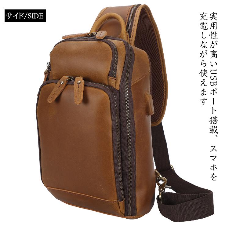 【新品未使用】TIDING ブラウン スリングバッグ 牛本革 ボディバッグ 茶 楽天市場】TIDING 左右付け替え ボディバッグ 本革 メンズ ワン