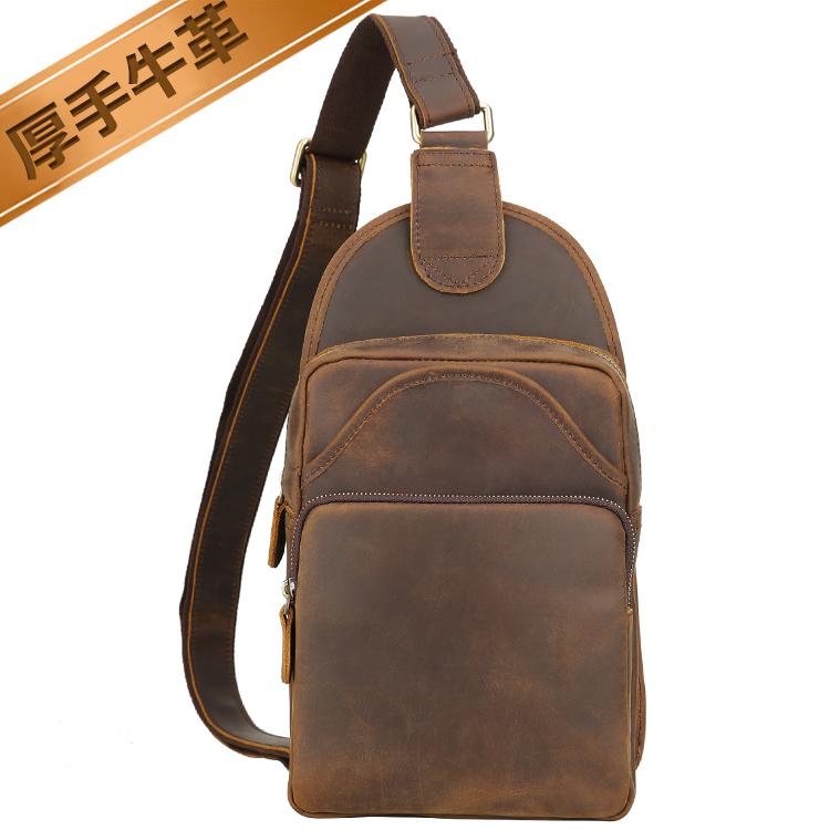 ☆高品質☆限定☆ボディバッグ メンズ 本革 ビンテージ 復古