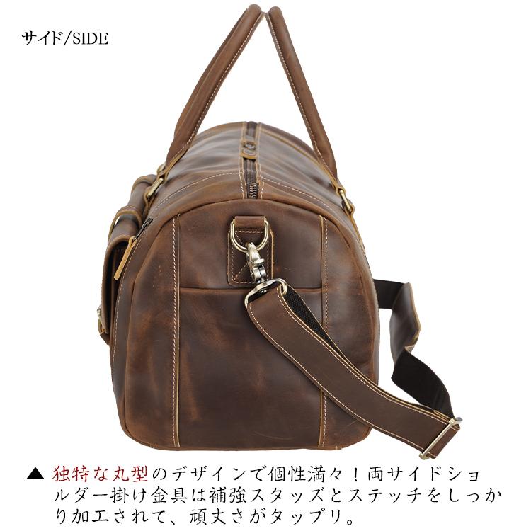 10%OFF】TIDING 大容量 本革 ボストンバッグ メンズ 旅行バッグ 靴収納