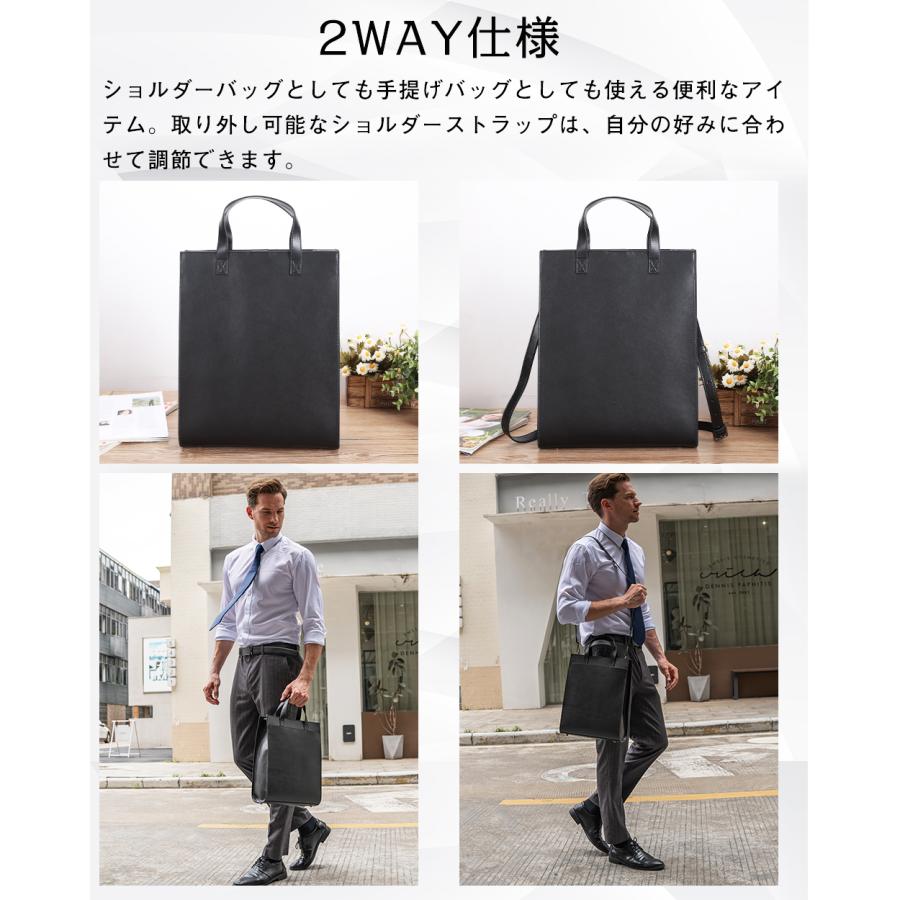 TIDING ハンドバッグ メンズ 2way 天然牛革 自立 A4対応 YKK TIDING ハンドバッグ メンズ 2way 天然牛革 自立 A4対応 YKK