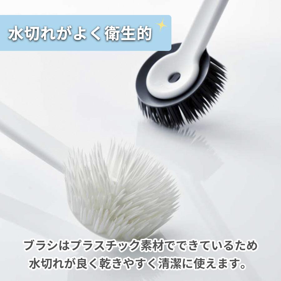 新商品 食器洗い 予洗い ブラシ 食洗機 油汚れ キッチンブラシ キッチンツール キッチン用品 フライパン 鍋 ザル 台所 プラタワ 新商品 | tidy | 07