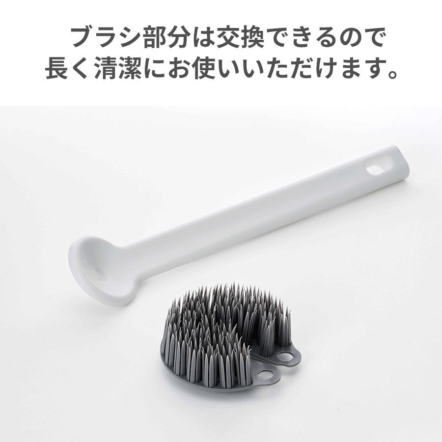 新商品 食器洗い 予洗い ブラシ 食洗機 油汚れ キッチンブラシ キッチンツール キッチン用品 フライパン 鍋 ザル 台所 プラタワ 新商品 | tidy | 08