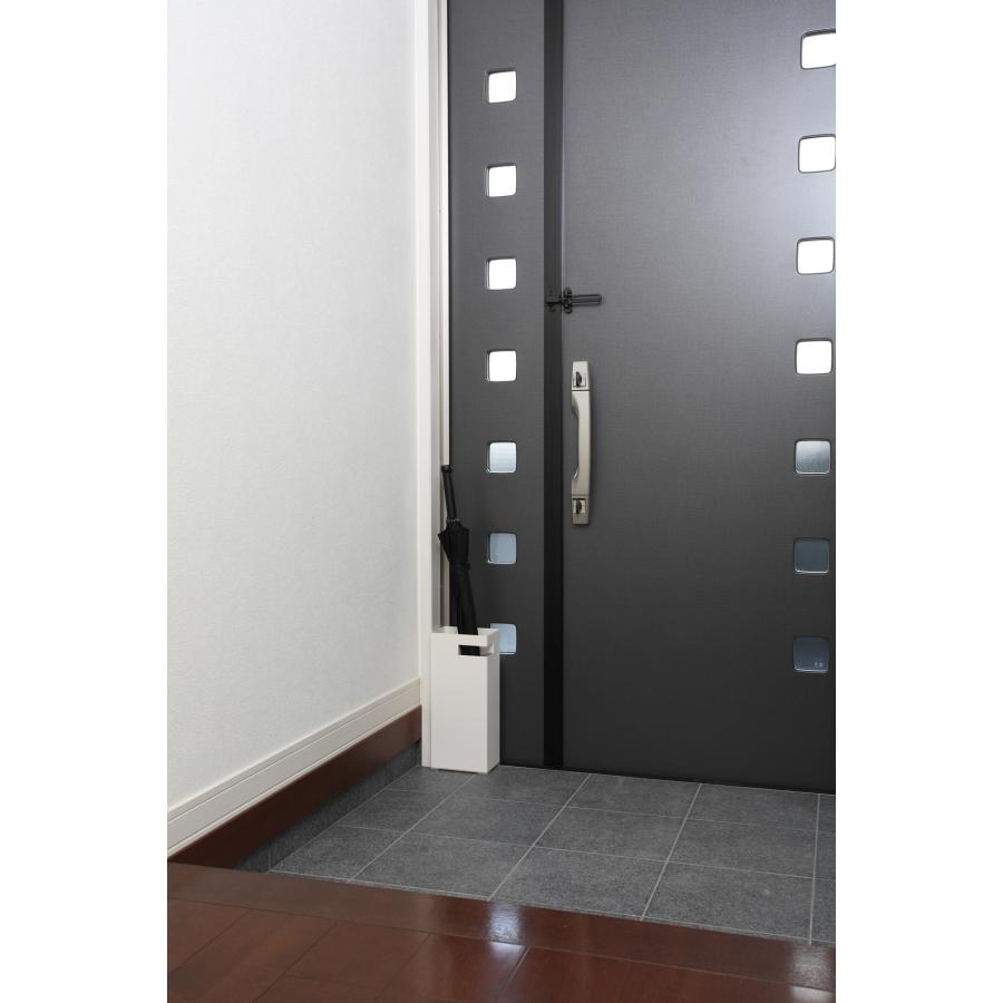 優雅なスリム傘立て | 長傘及び折りたたみ傘対応 | おしゃれなデザイン | tidy（ティディ） tidy公式店 傘立て 四角 8本 おしゃれ スリム 外置き