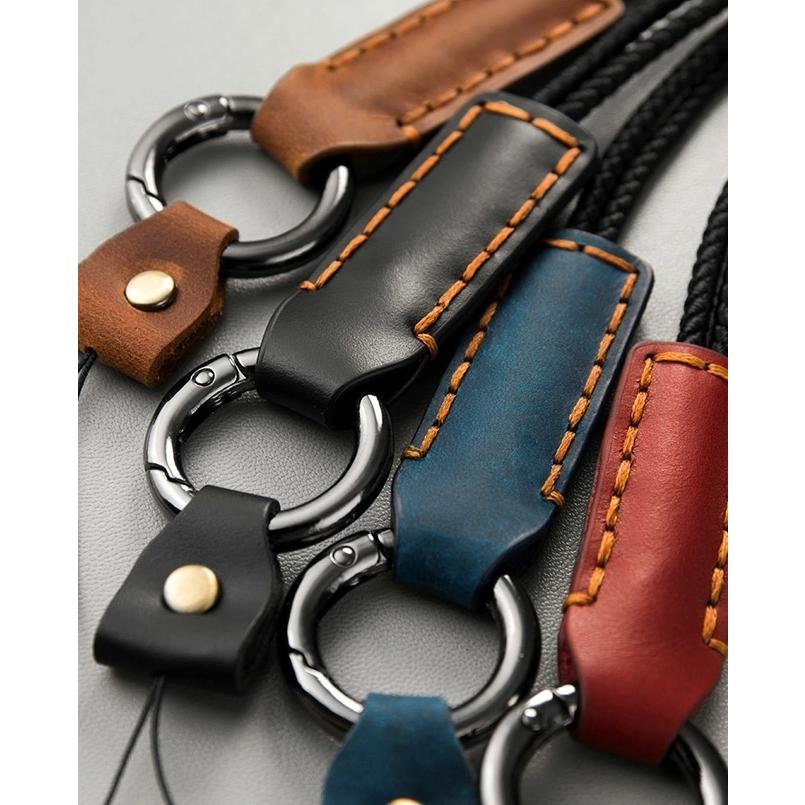 本革 首掛け ネックストラップ スマホストラップ 大人 シンプル
