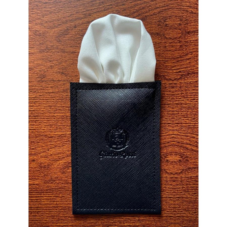 高級レザー台紙で挿しやすい ポケットチーフ 無地 メンズ 結婚式 台紙付き 白 ホワイト 光沢 冠婚葬祭 スクエア型 パフ型 ジュリオロッシ Pw 6 Giurio Rossi 通販 Yahoo ショッピング