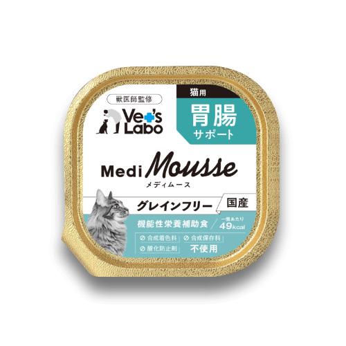 Vet'sLabo メディムース 猫用 胃腸サポート 95g×24個 (保護ねこ支援