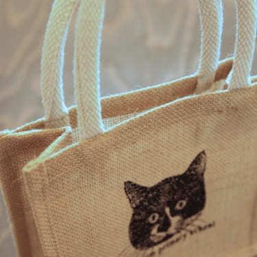 (保護ねこ支援) ロイ君巾着＋選べる３種のバッグ（ネコポス配達） |  | 15