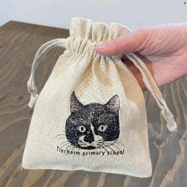 (保護ねこ支援) ロイ君巾着＋選べる３種のバッグ（ネコポス配達） |  | 03