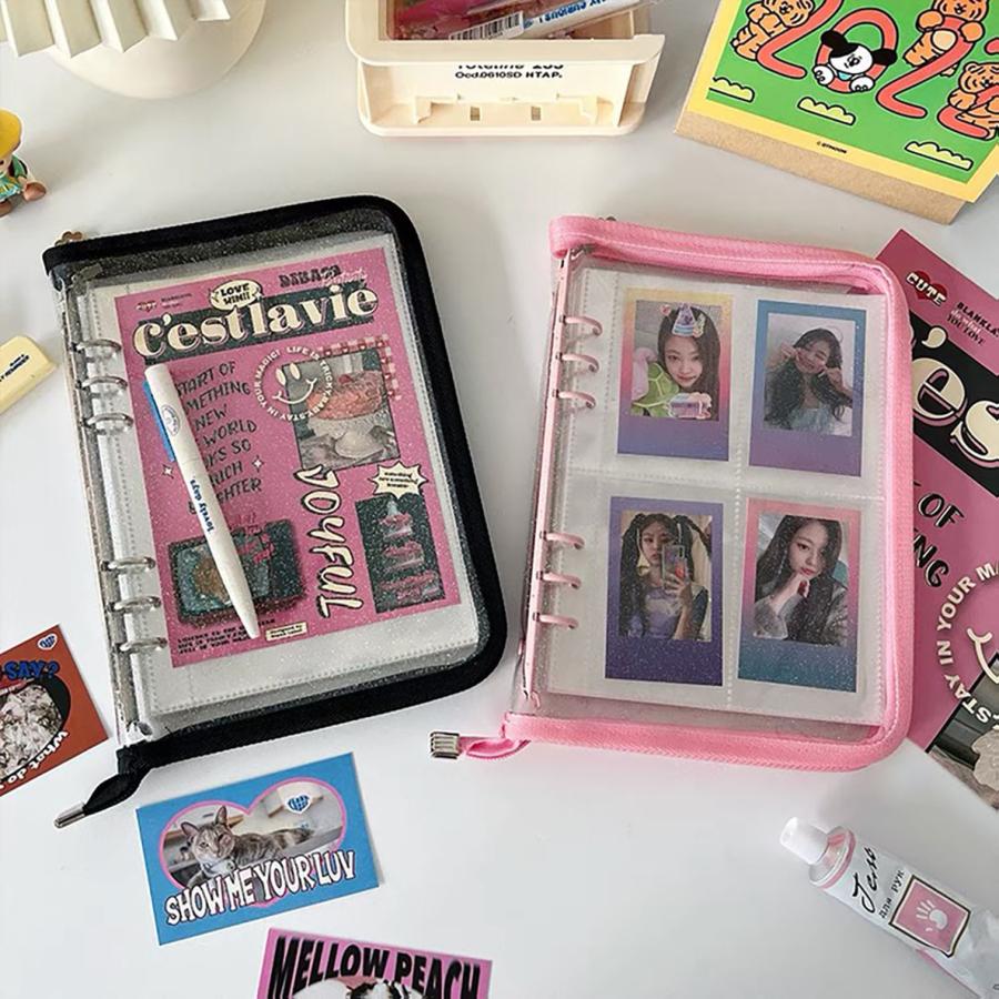 A5サイズファイル専用リフィル トレカ カード ファイル ケース バインダー 写真 アルバム 韓国 推しデコ デコトレカ 文房具 クリアラメバインダー 替え A5refill ティエルナガティート 通販 お得 リフィル付 バインダー A5 トレカ 推し オタ活 ファイル 写真 カード