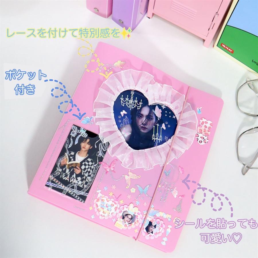 Diy Bigバインダーブック トレカ カード ファイル ケース バインダー 写真 アルバム 韓国 推し Kpop デコ デコトレカ 文房具 文具 雑貨 Diybinder ティエルナガティート 通販 Yahoo ショッピング